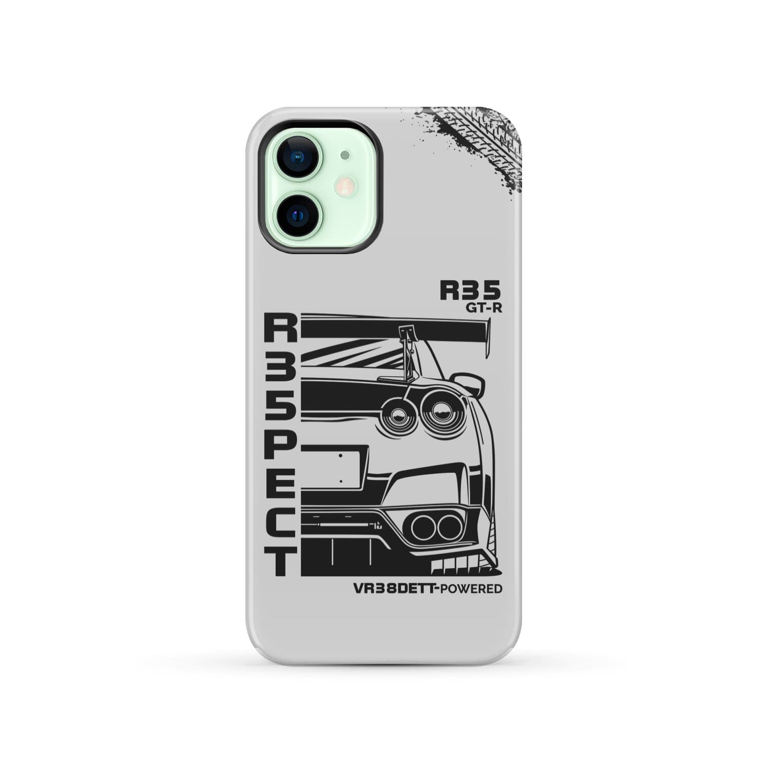 R35 GT-R BNR35 Godzilla Front View Tough Phone Case | JDM Car Gift