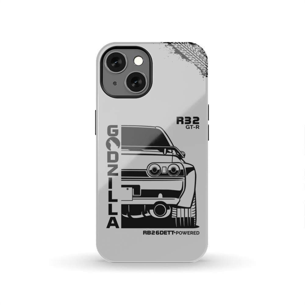 R32 Skyline GTR BNR32 Godzilla Tough Phone Case | JDM Car Gift