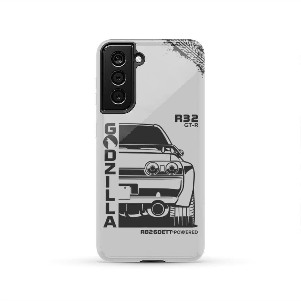 R32 Skyline GTR BNR32 Godzilla Tough Phone Case | JDM Car Gift