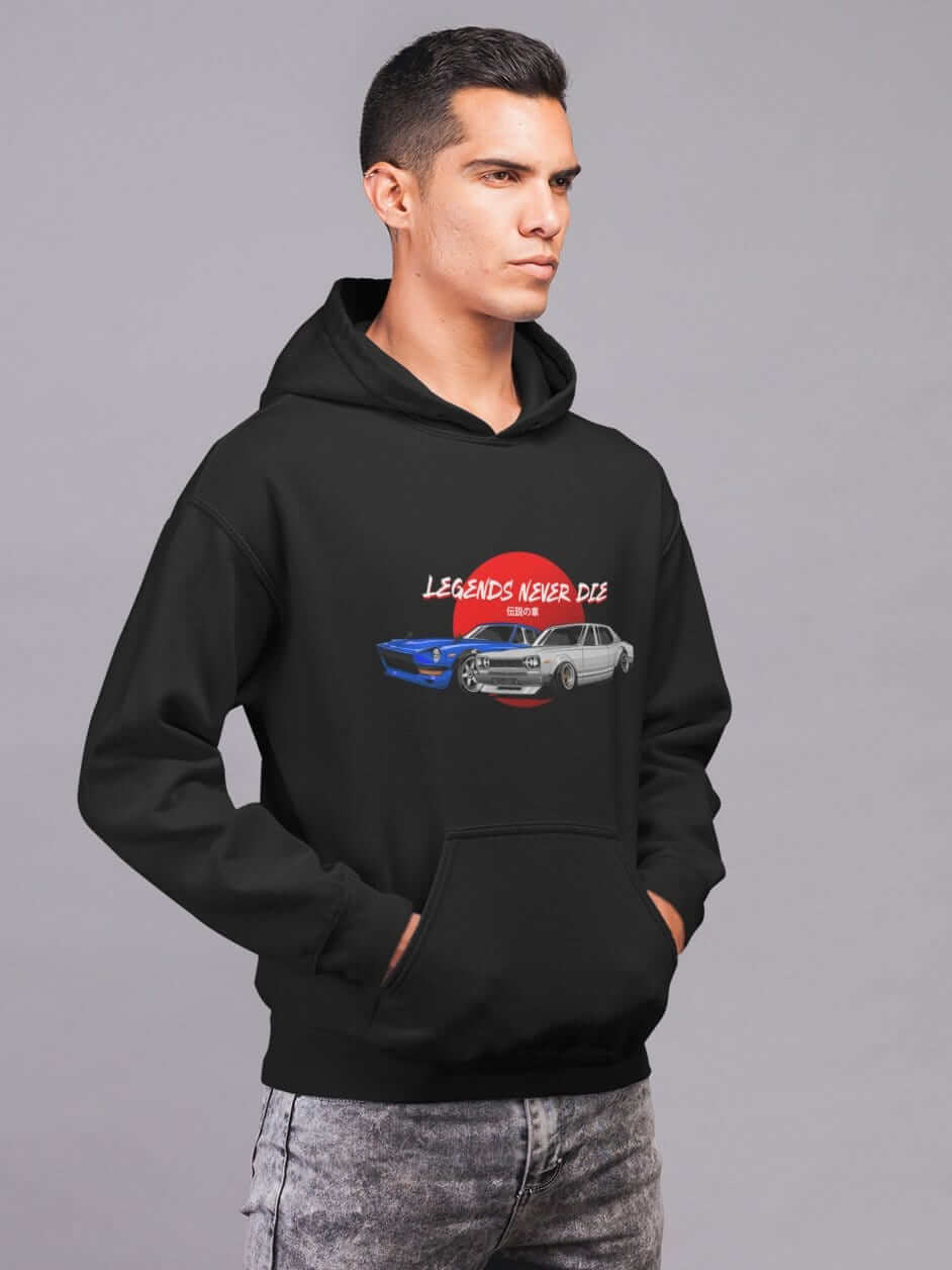 S30 240Z Hakosuka Classic JDM Cars Hoodie