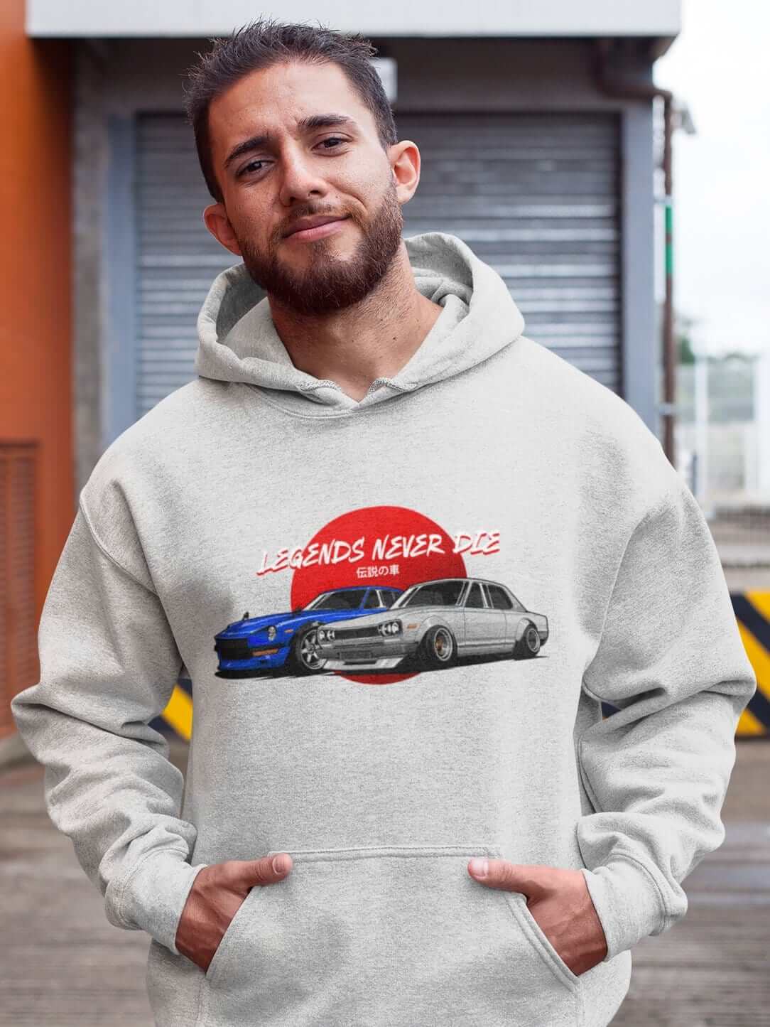 S30 240Z Hakosuka Classic JDM Cars Hoodie