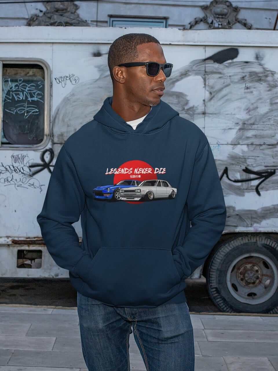 S30 240Z Hakosuka Classic JDM Cars Hoodie