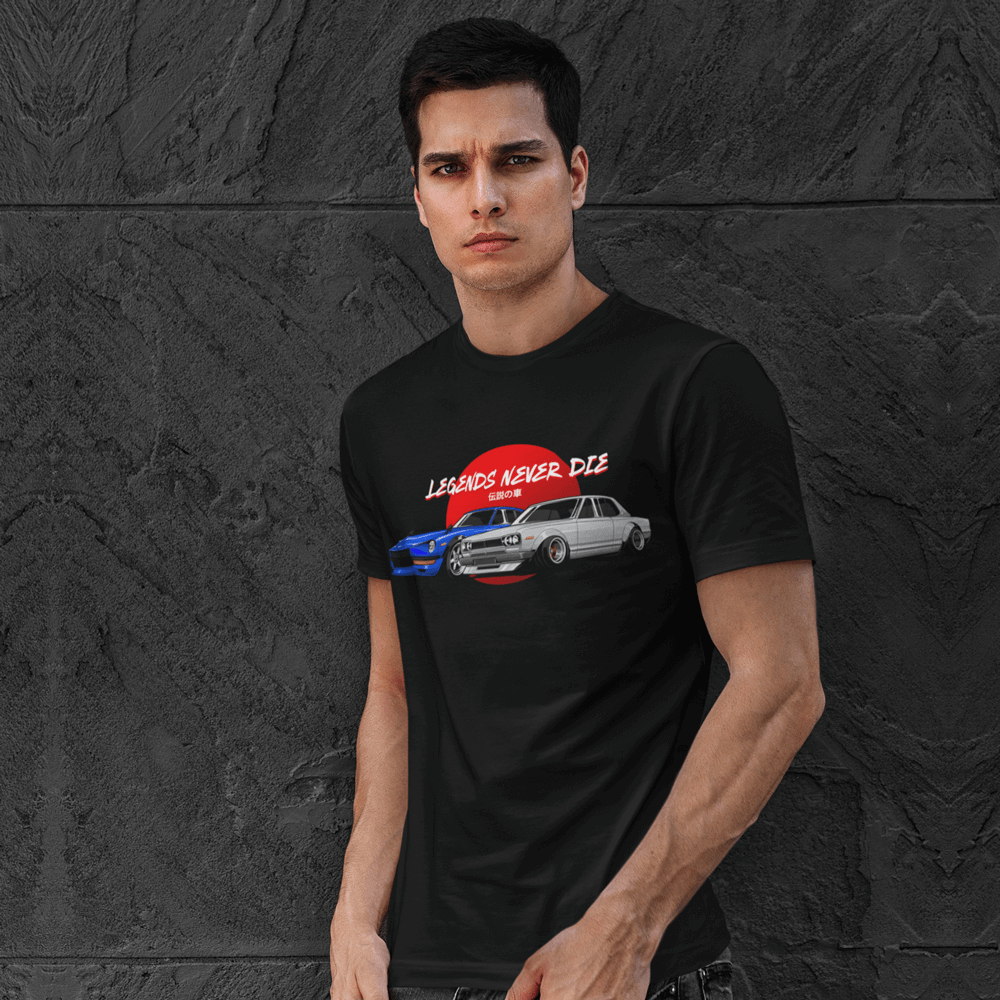 Classic Japanese Cars 240Z Hakosuka T-Shirt