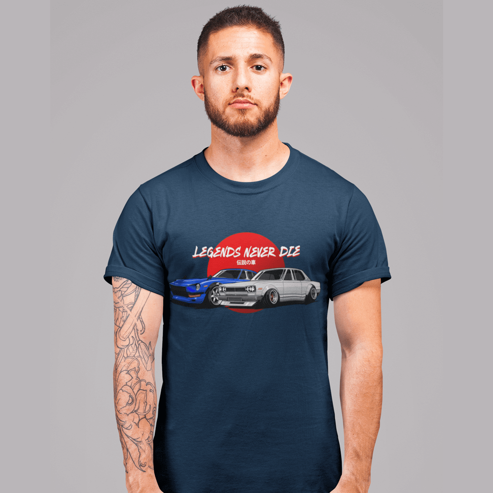 Classic Japanese Cars 240Z Hakosuka T-Shirt