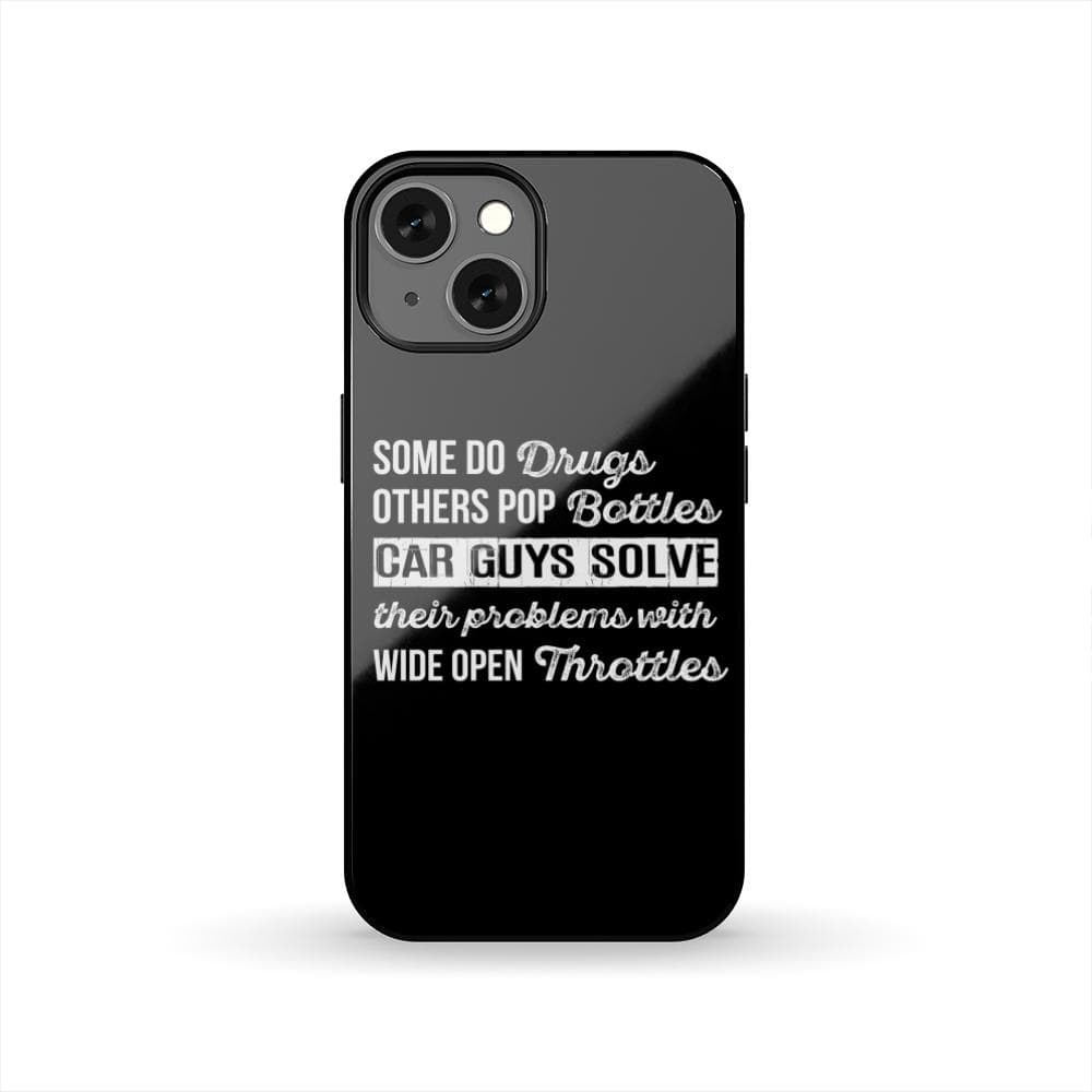 Car Guys Problems Funny Tough Car Phone Case | Car Enthusiast Gift
