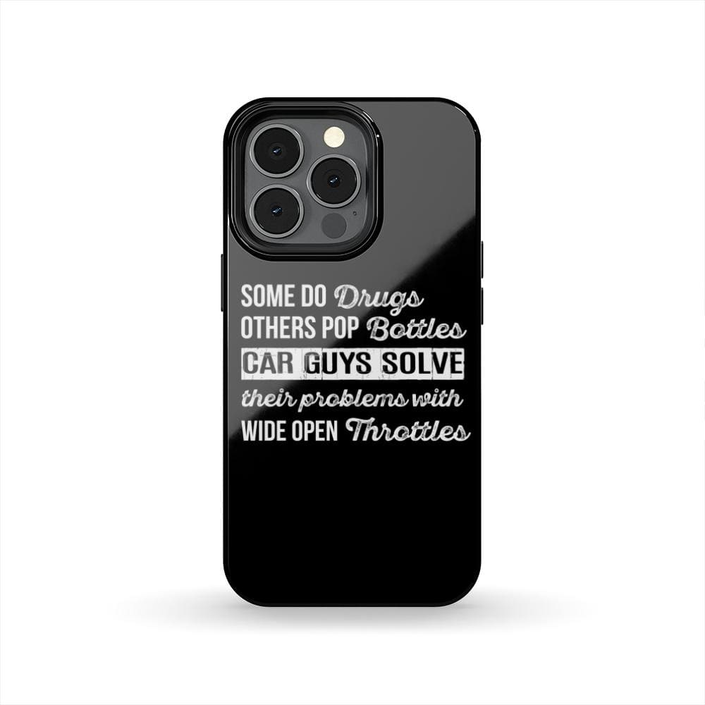 Car Guys Problems Funny Tough Car Phone Case | Car Enthusiast Gift