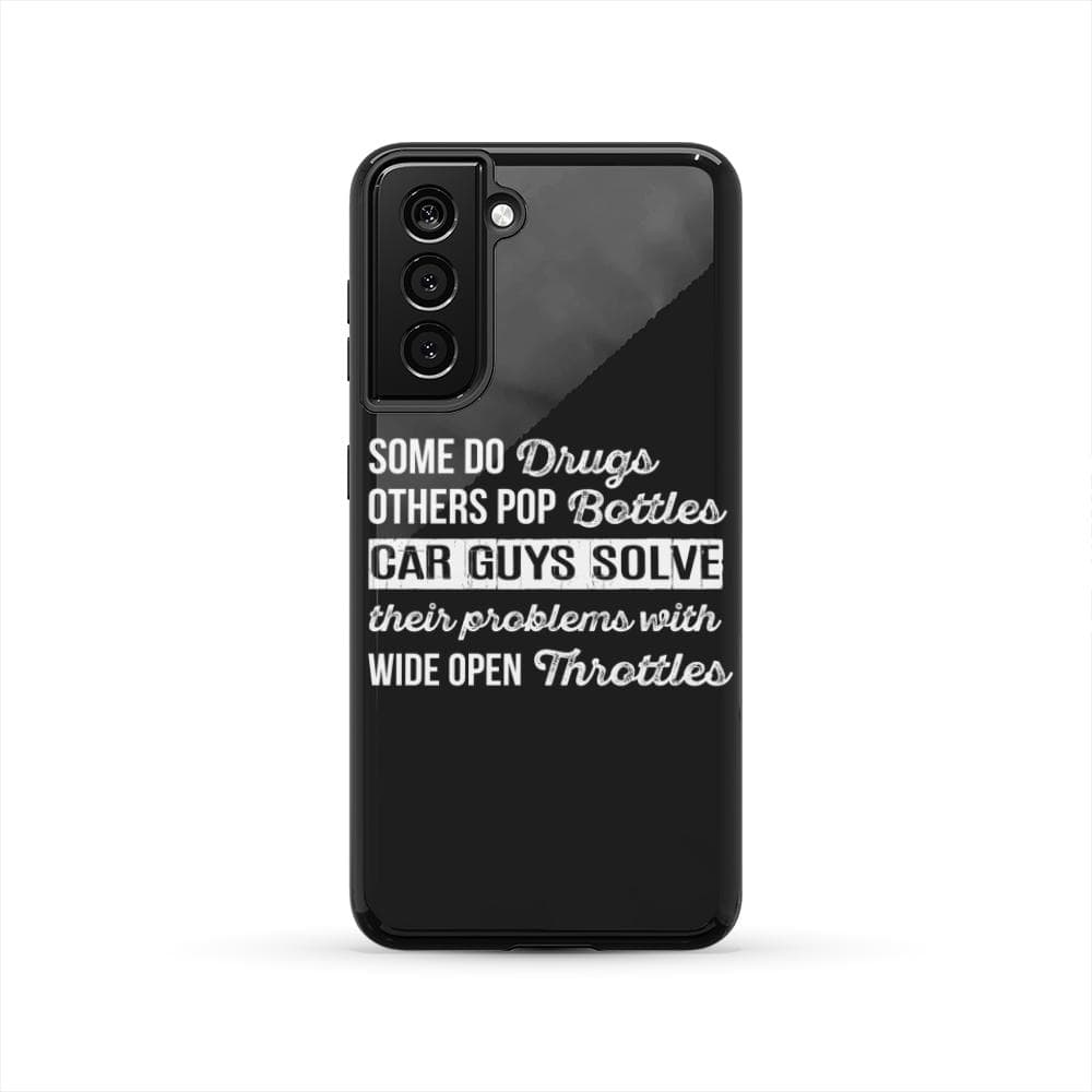 Car Guys Problems Funny Tough Car Phone Case | Car Enthusiast Gift