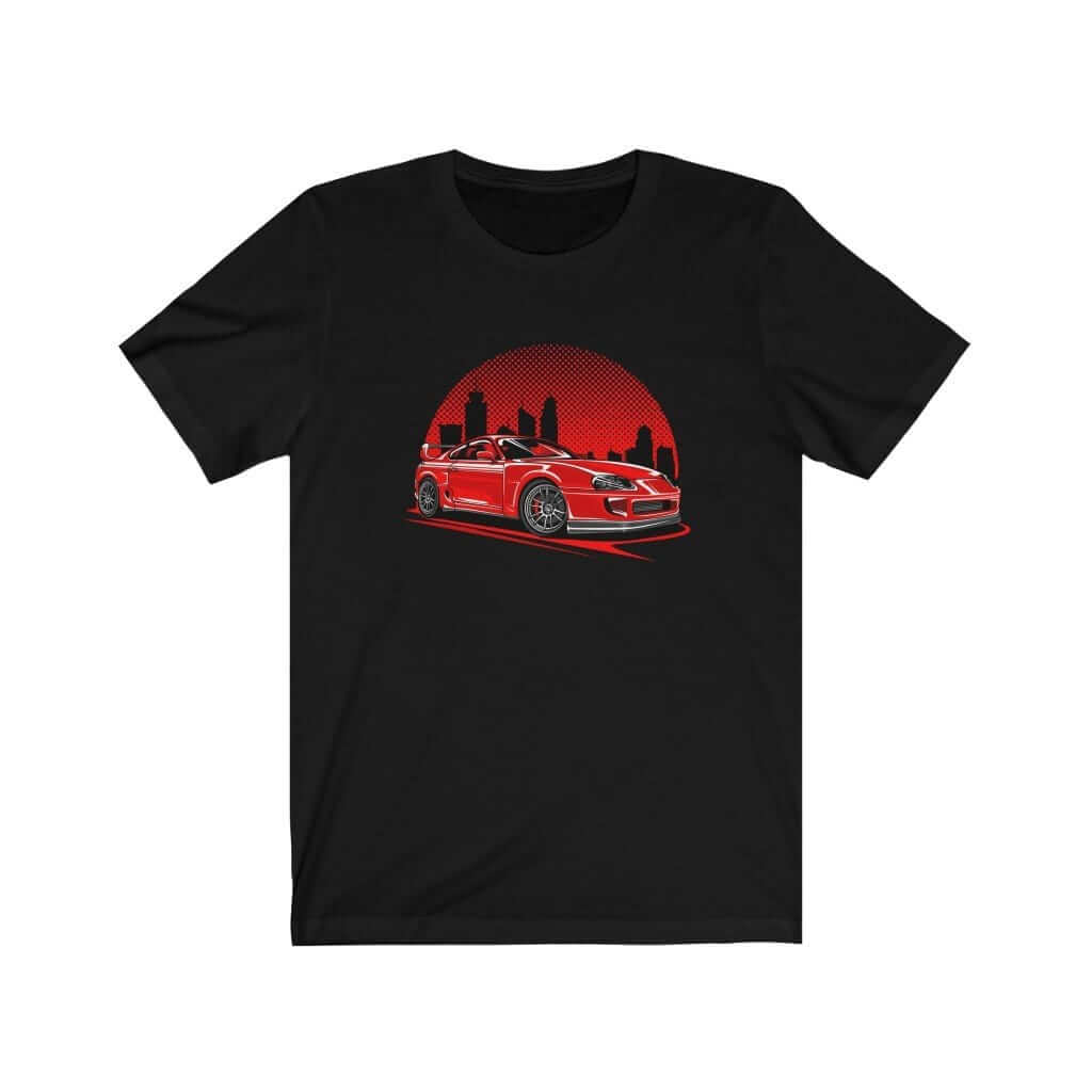 MKIV 2JZ Red City JDM Sports Car T-Shirt