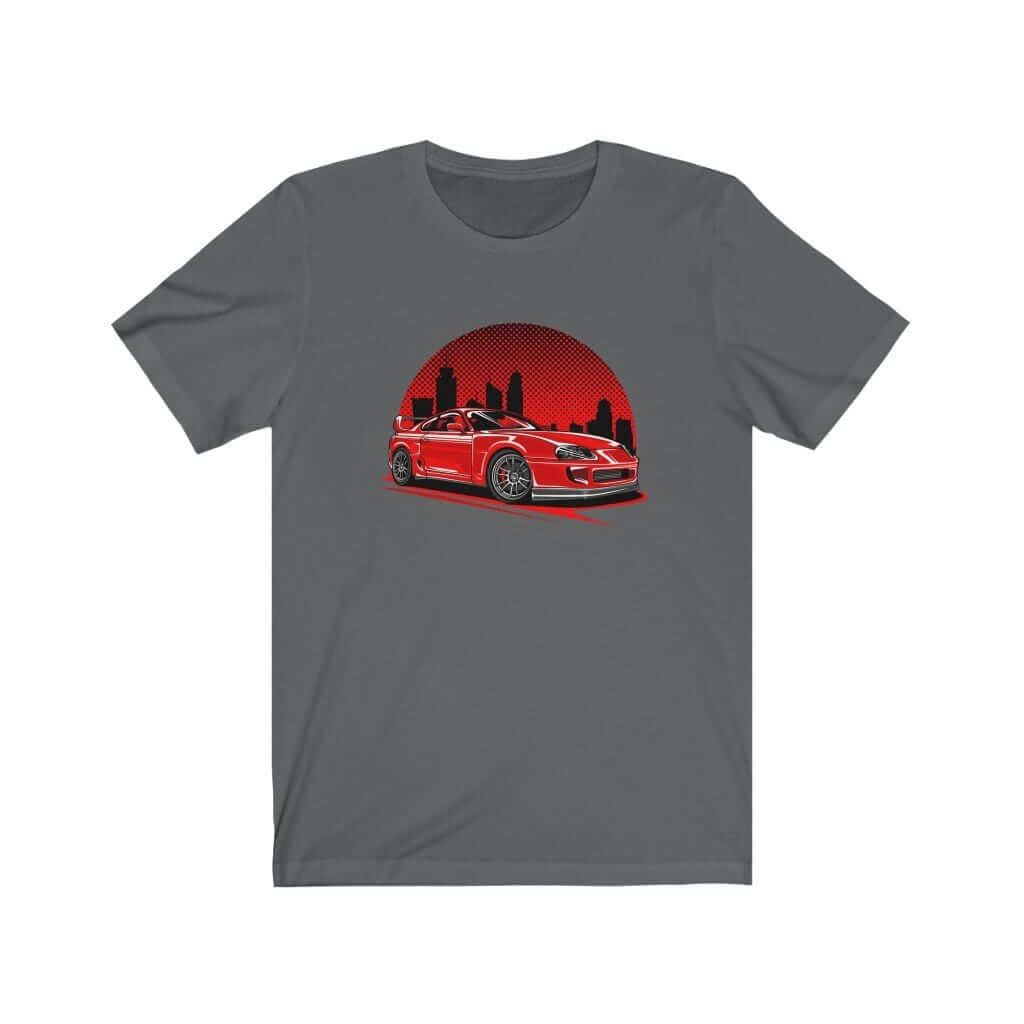 MKIV 2JZ Red City JDM Sports Car T-Shirt