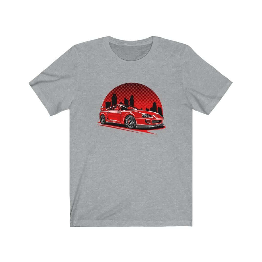 MKIV 2JZ Red City JDM Sports Car T-Shirt