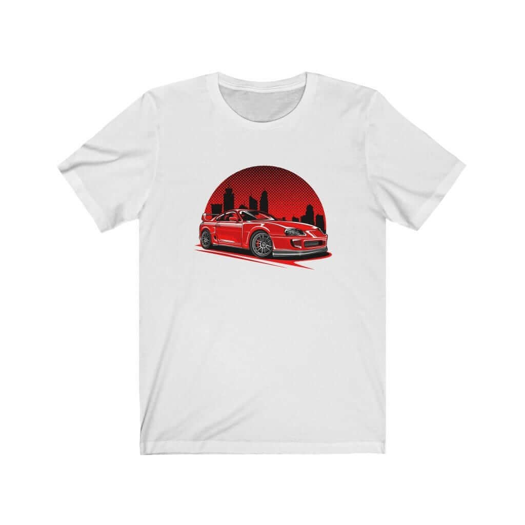 MKIV 2JZ Red City JDM Sports Car T-Shirt