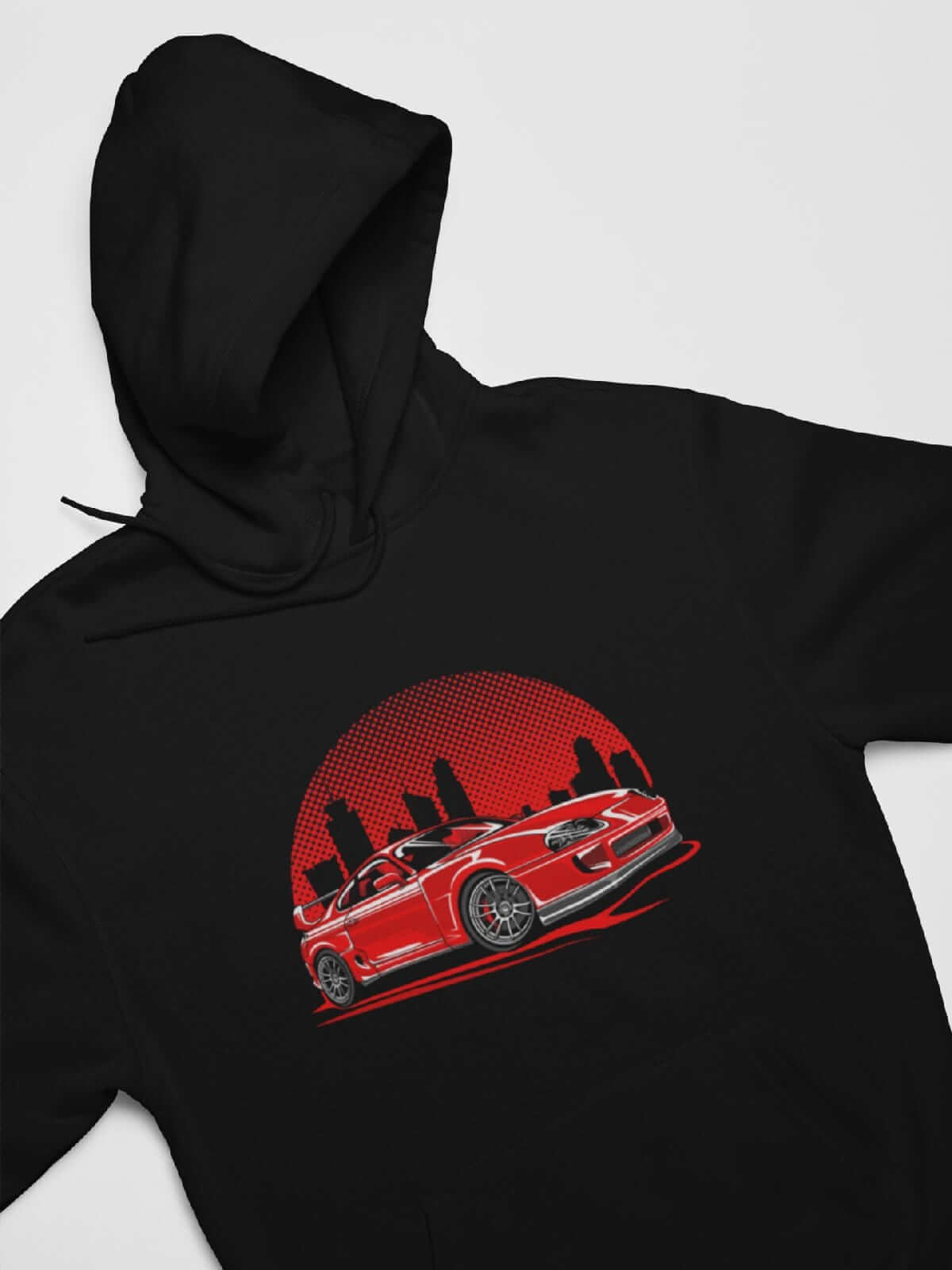 MKIV A80 Supra Red City JDM Car Hoodie