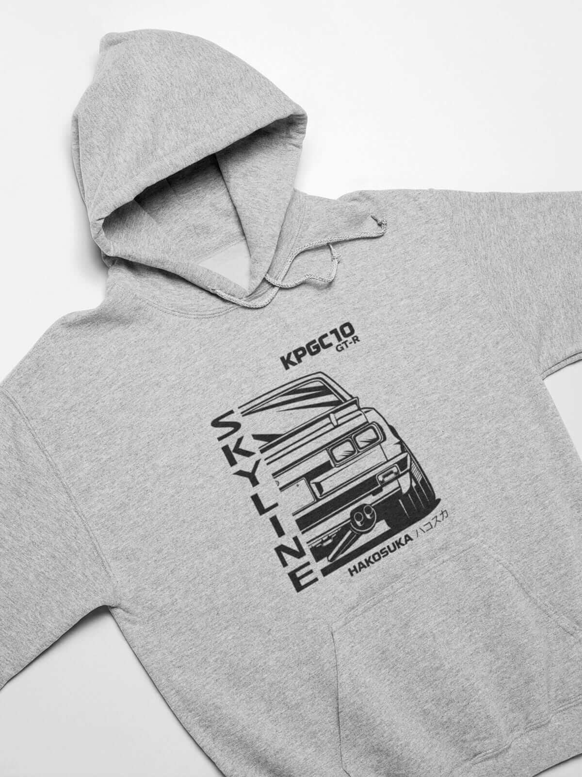Hakosuka KPGC10 Half Cut Classic JDM Car Hoodie