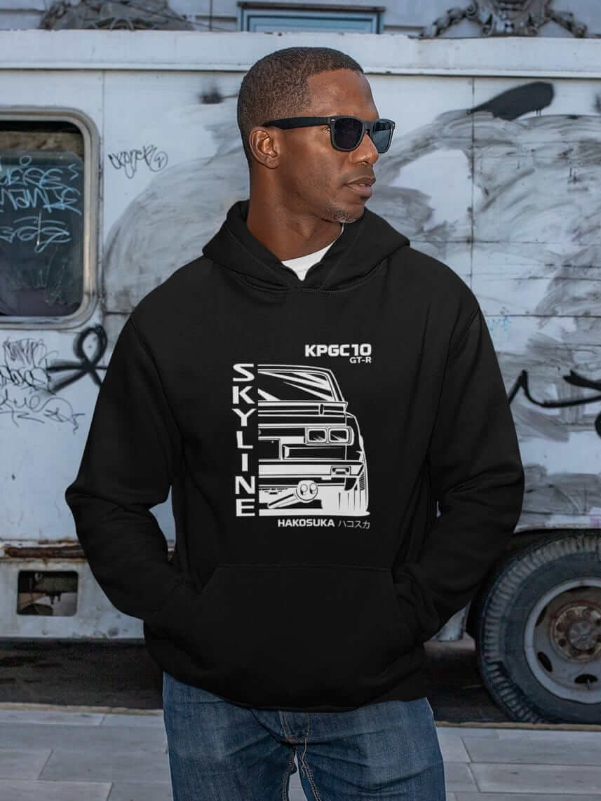 Hakosuka KPGC10 Half Cut Classic JDM Car Hoodie