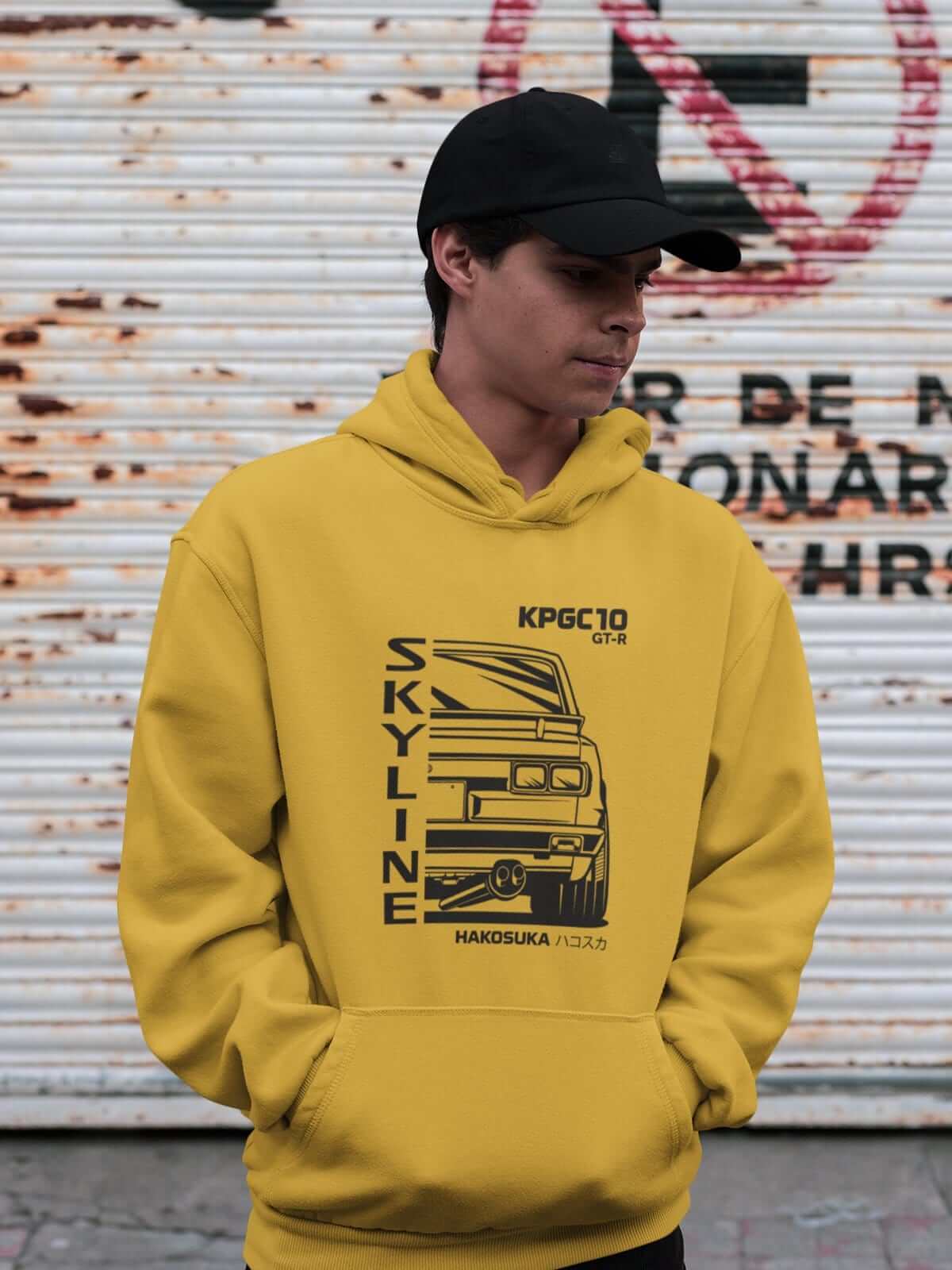 Hakosuka KPGC10 Half Cut Classic JDM Car Hoodie