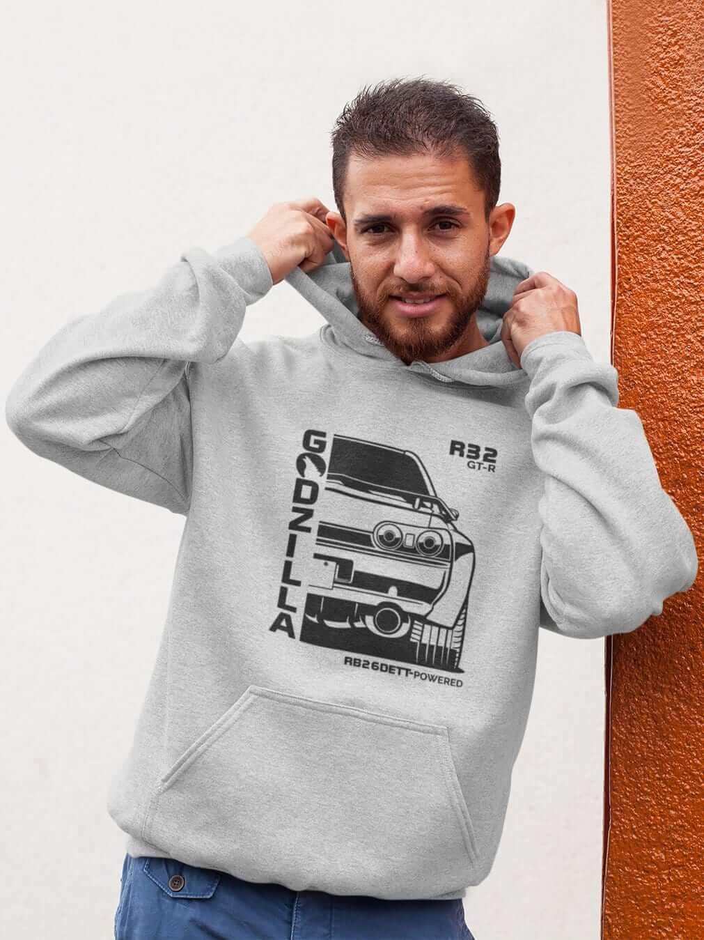 BNR32 Godzilla GTR Back Half JDM Car Hoodie