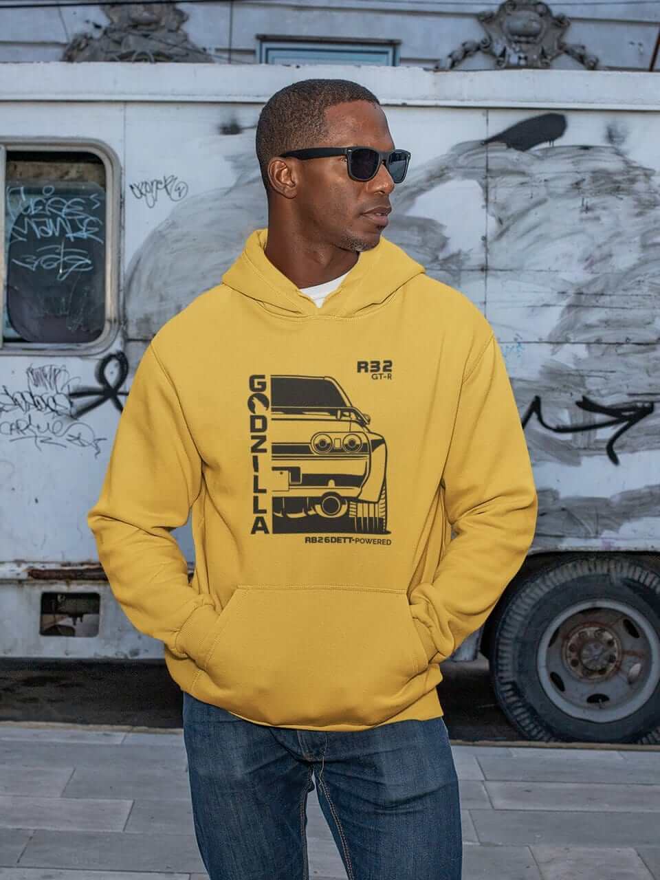 BNR32 Godzilla GTR Back Half JDM Car Hoodie