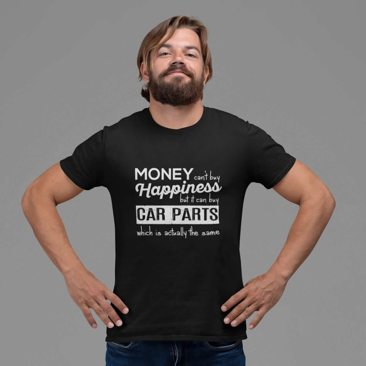 More Car Parts = Happiness T-Shirt