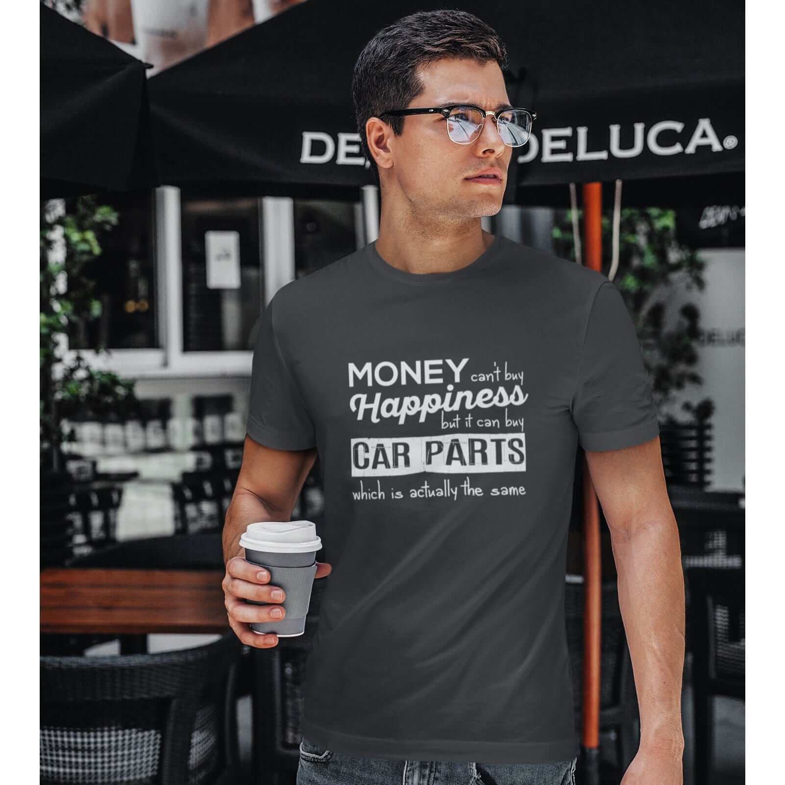 More Car Parts = Happiness T-Shirt