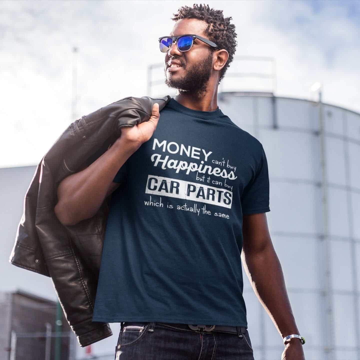 More Car Parts = Happiness T-Shirt