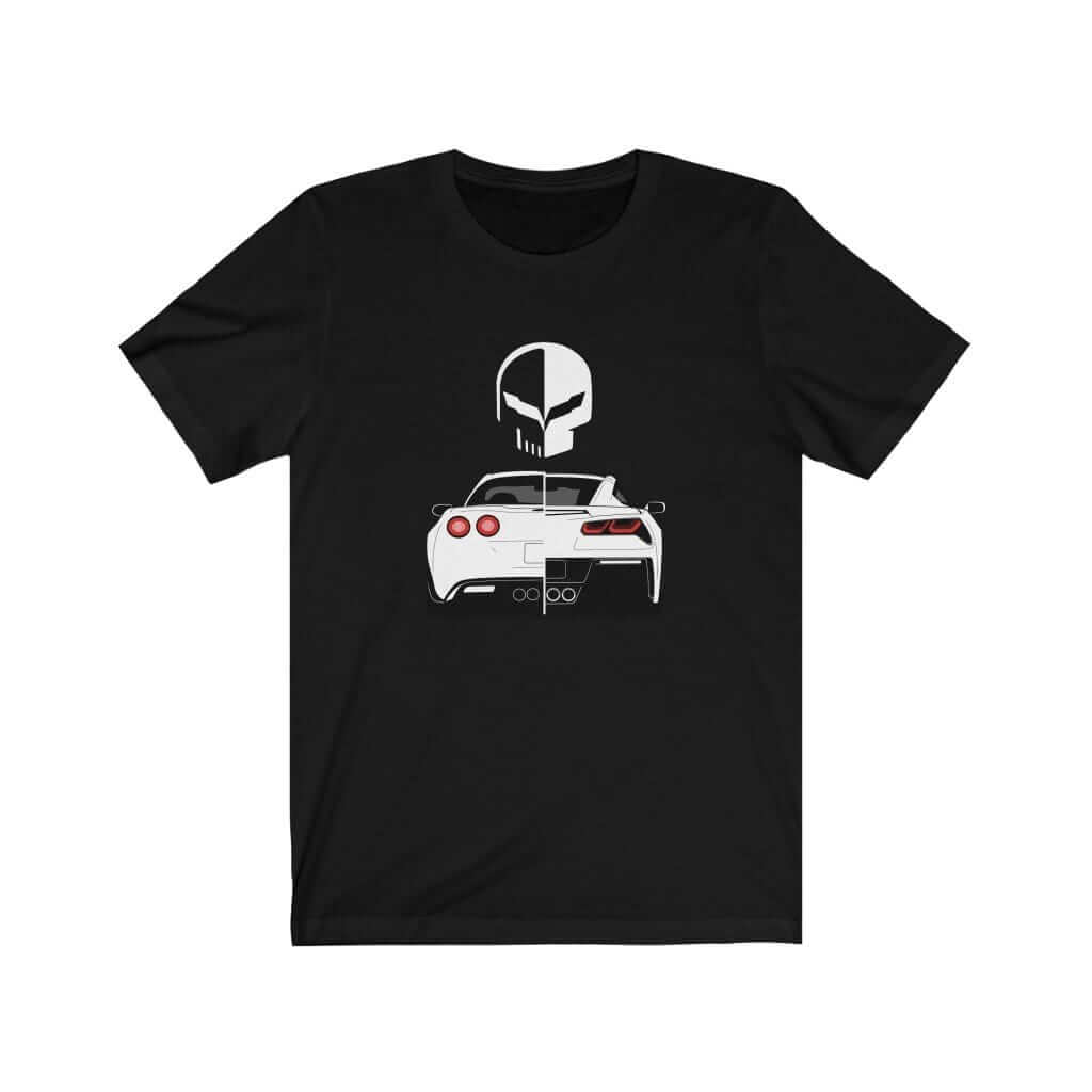 American V8 Muscle Car Punisher T-Shirt