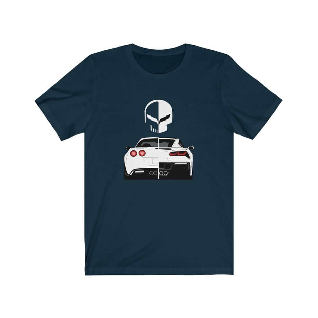 American V8 Muscle Car Punisher T-Shirt