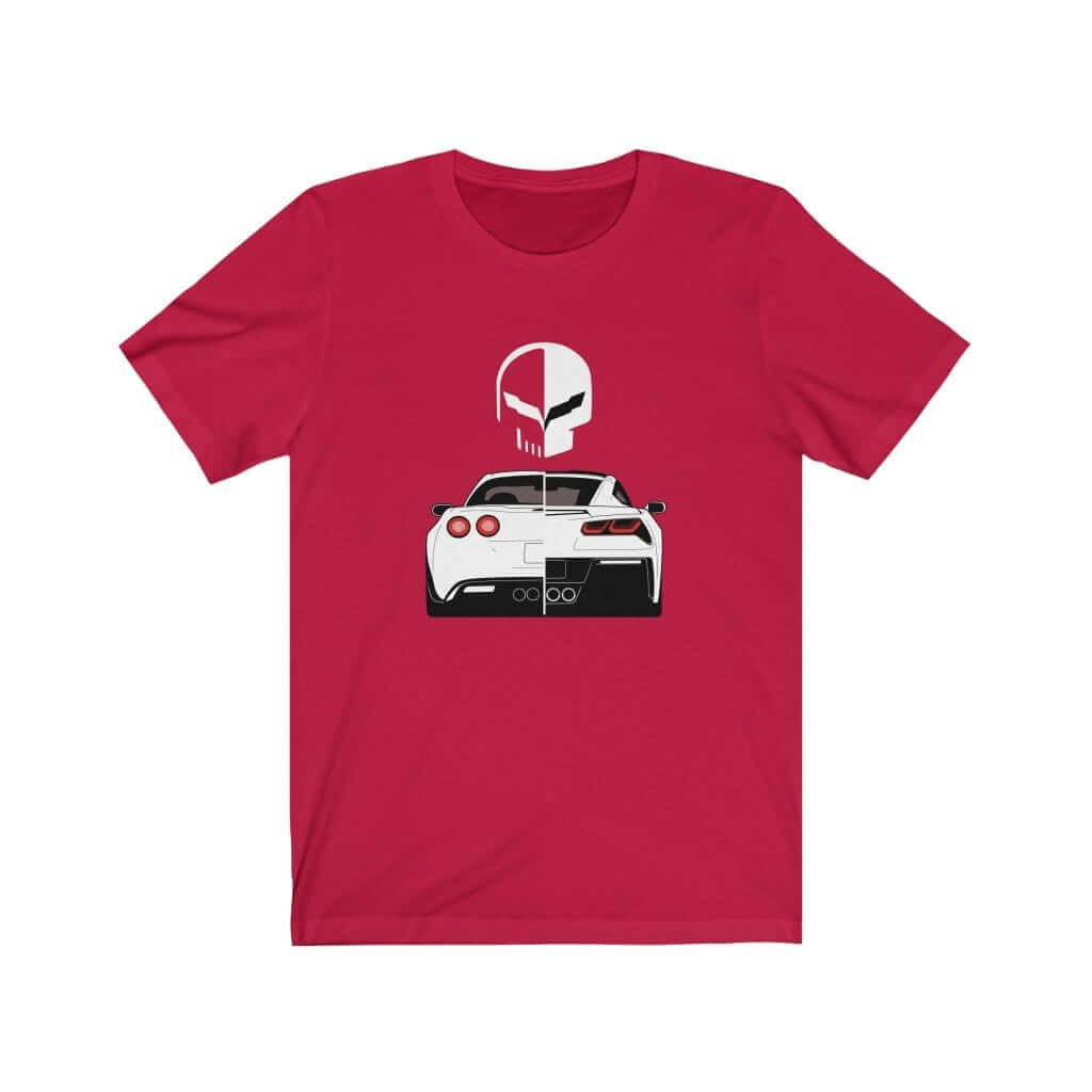 American V8 Muscle Car Punisher T-Shirt