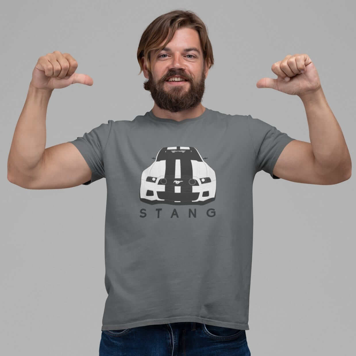American V8 Muscle Car T-Shirt
