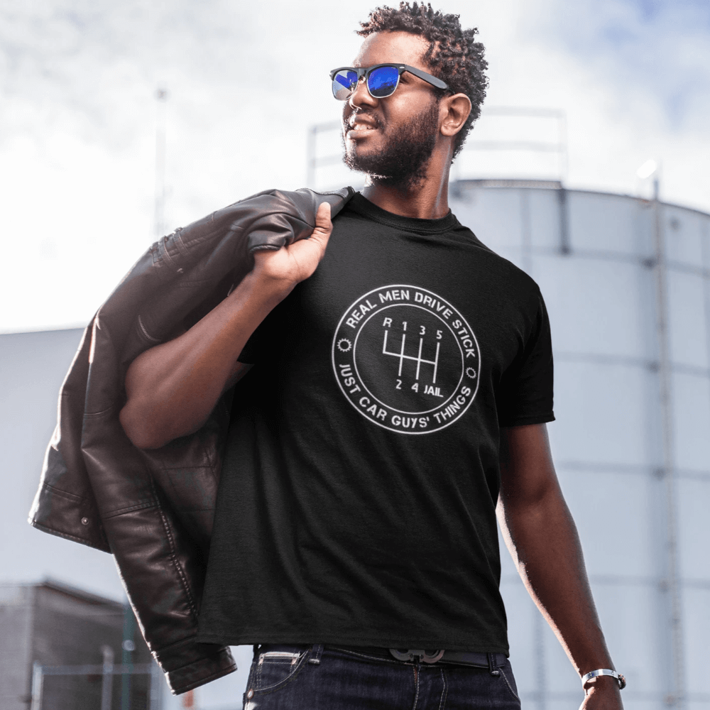 Real Men Drive Stick T-Shirt