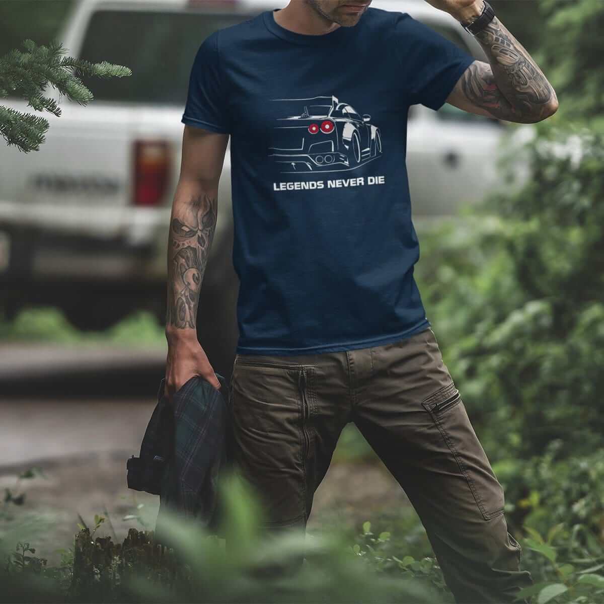 R35 Legends Never Die JDM T-Shirt
