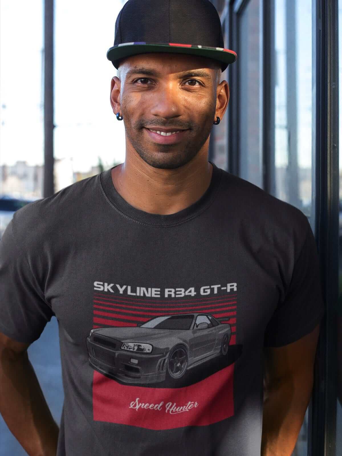 R34 Speed Hunter Car T-Shirt