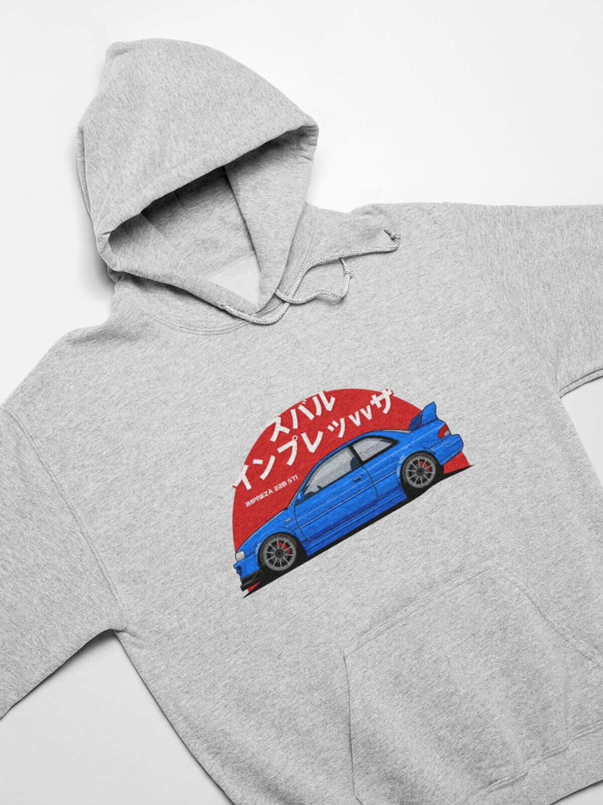 EJ20 GC8 Subie Blue Legend JDM Car Hoodie