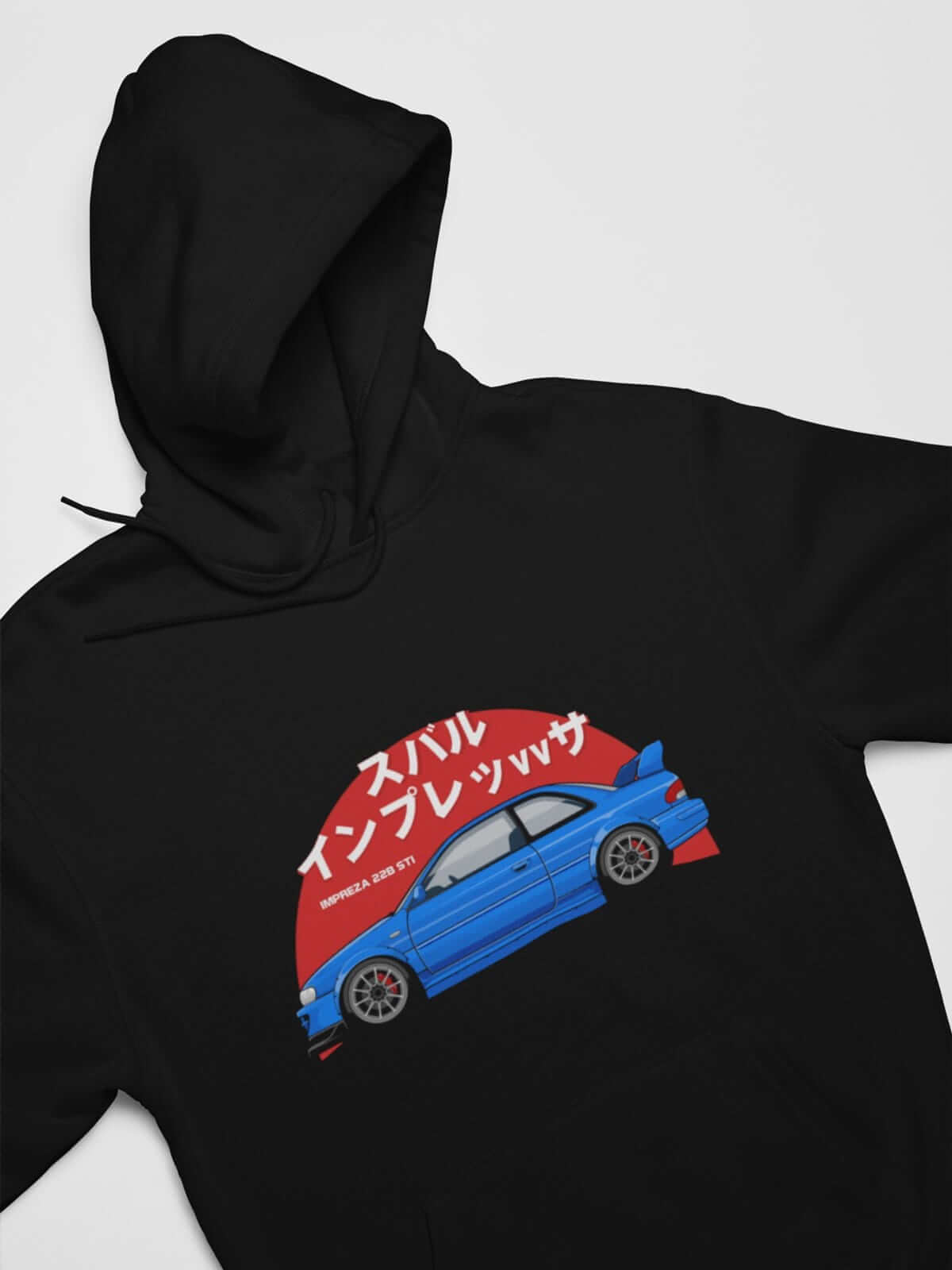 EJ20 GC8 Subie Blue Legend JDM Car Hoodie