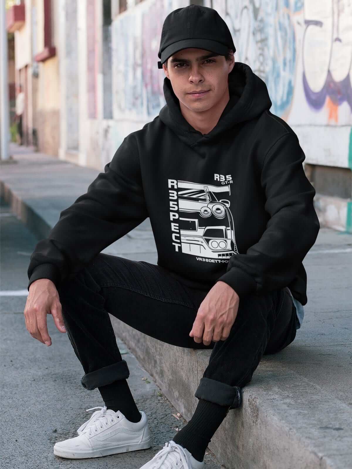 R35 GT-R PECT JDM Sports Car Hoodie