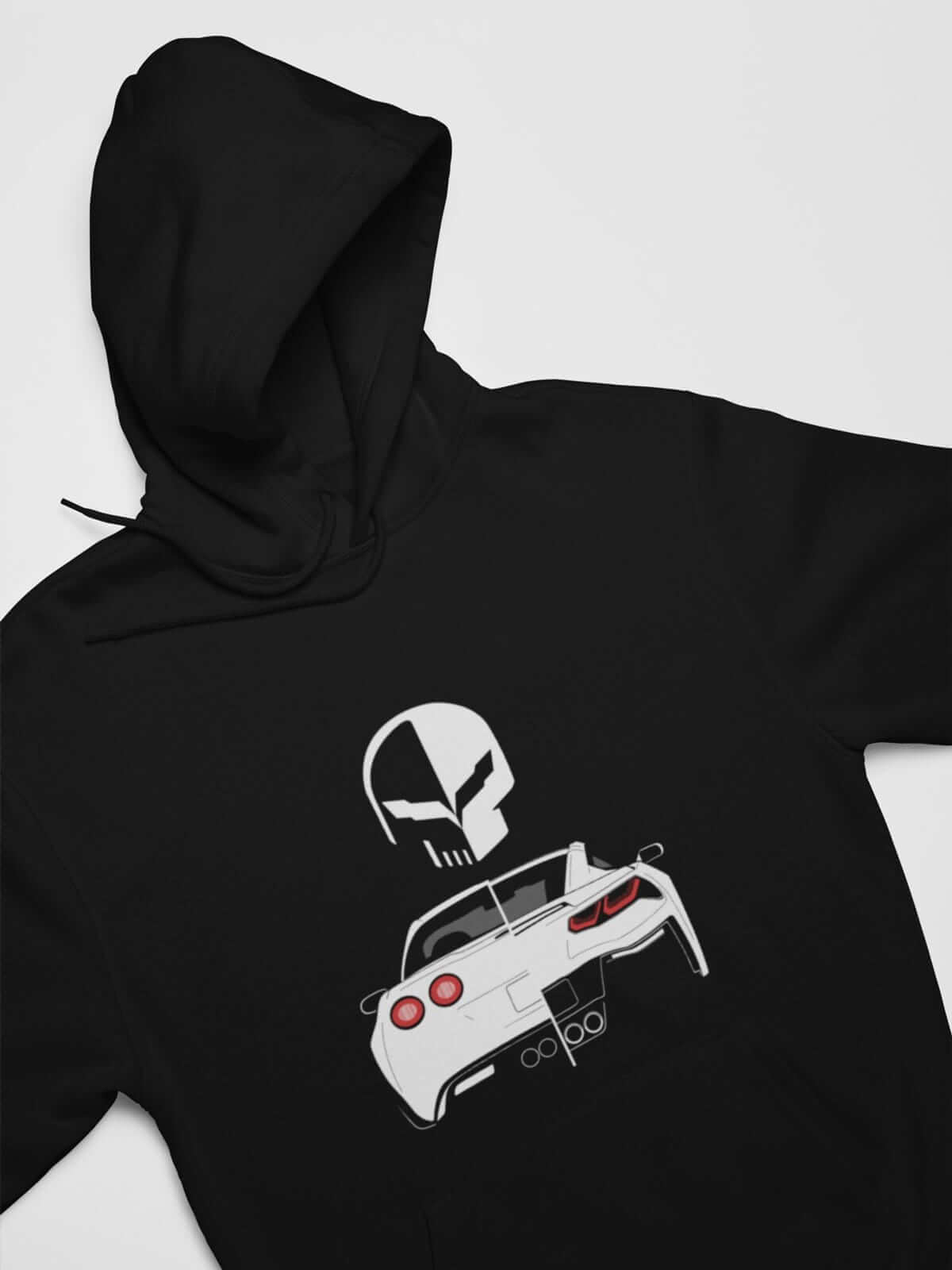 American Muscle Punisher V8 Sports Car Hoodie