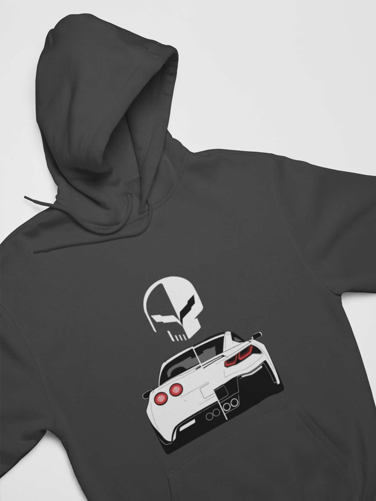 American Muscle Punisher V8 Sports Car Hoodie