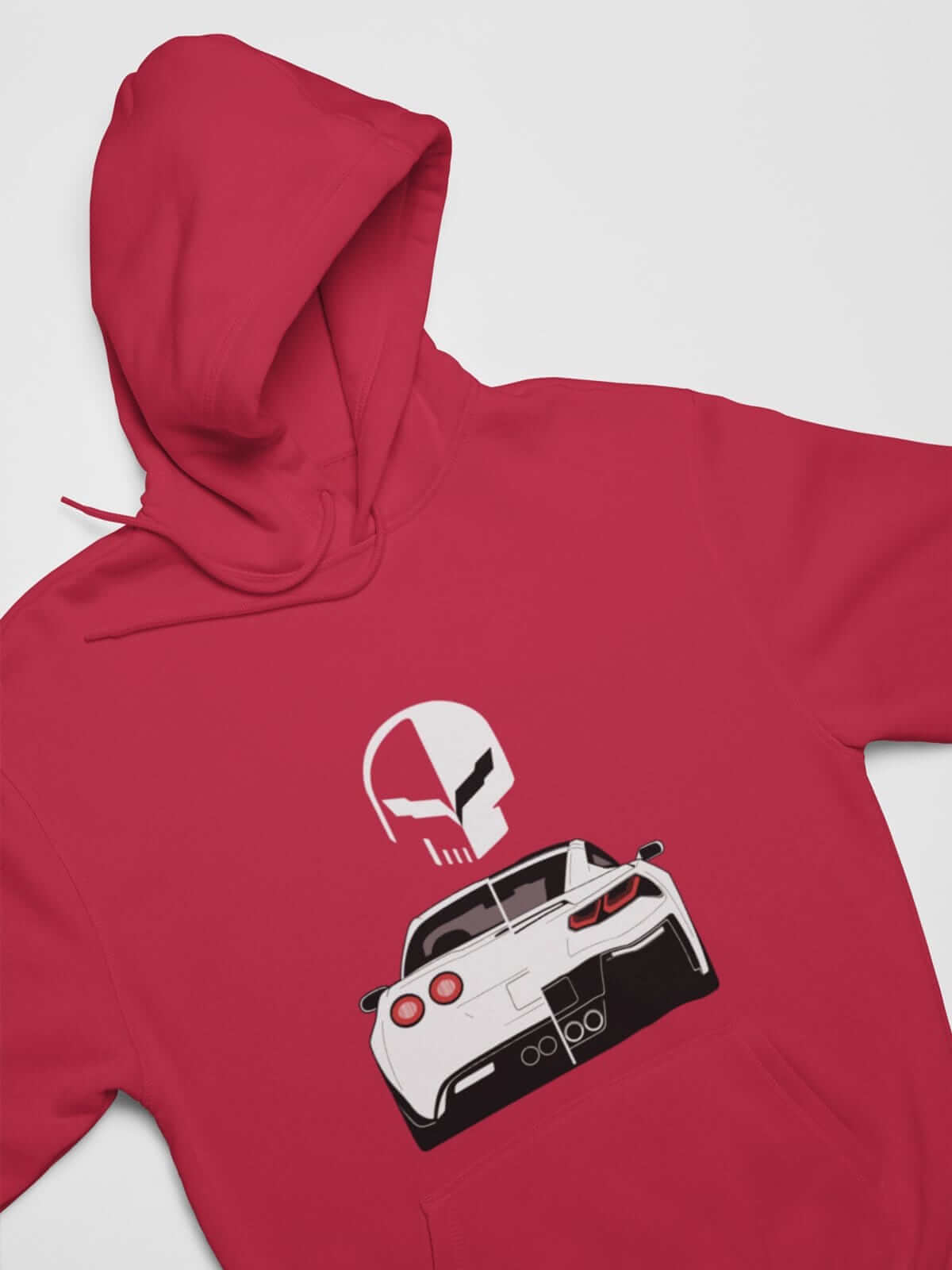 American Muscle Punisher V8 Sports Car Hoodie