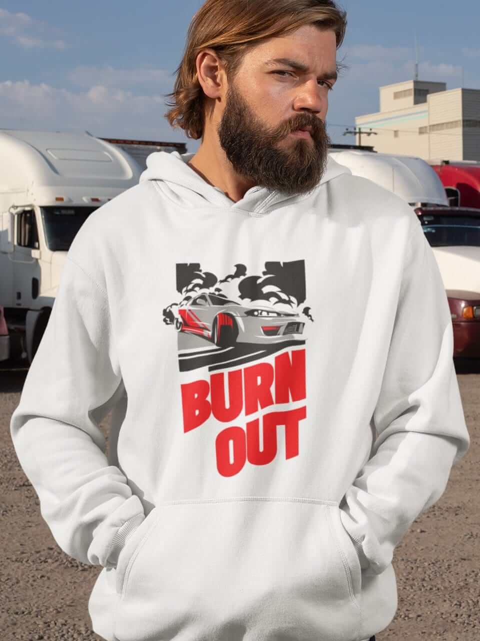 S15 Silvia Drift Burn Out JDM Car Hoodie