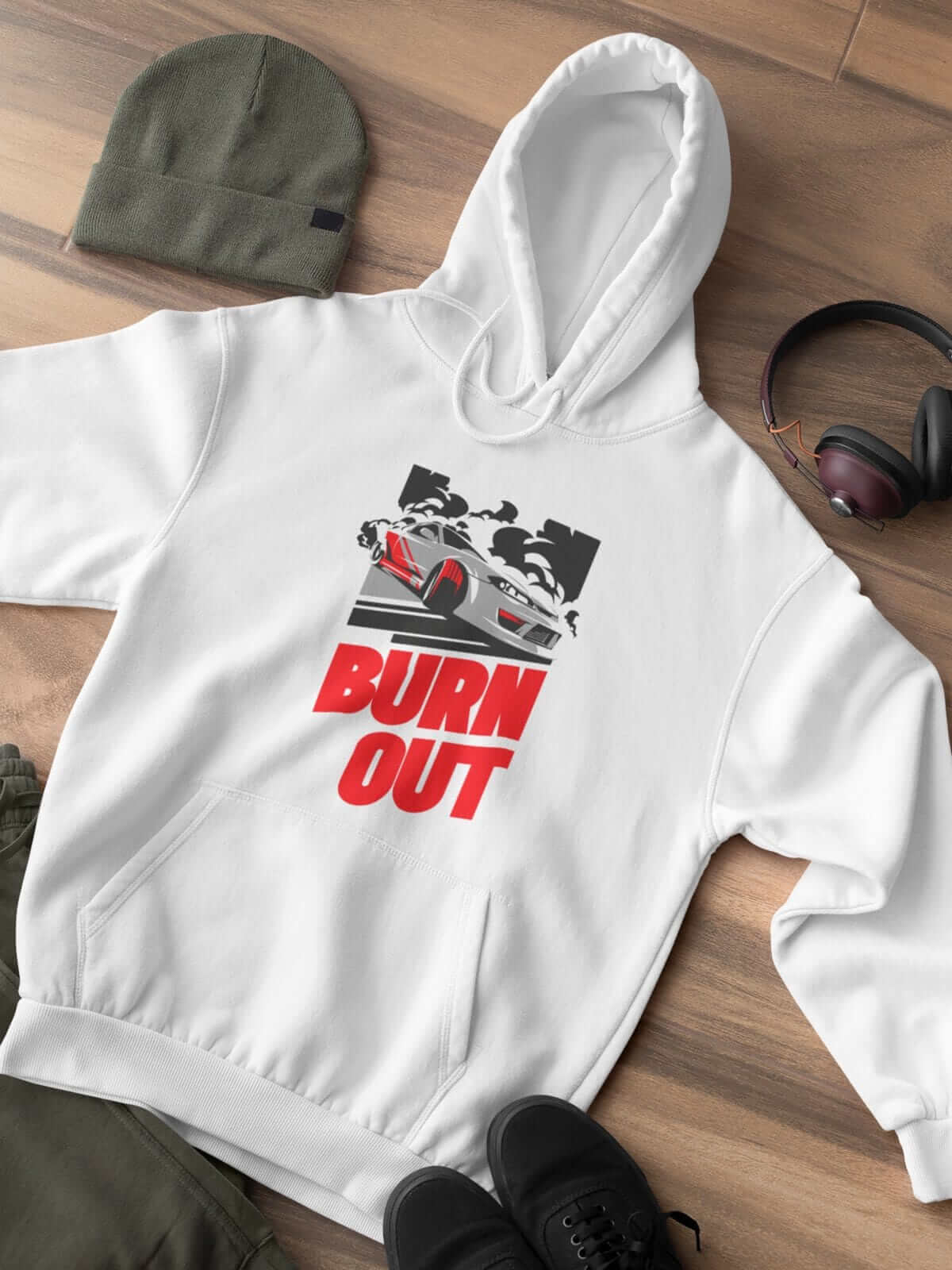 S15 Silvia Drift Burn Out JDM Car Hoodie