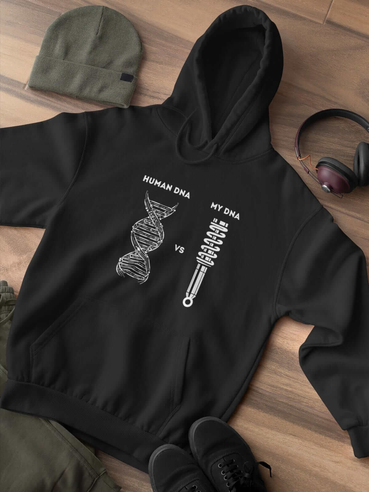 Car Guys DNA Funny Car Enthusiast Hoodie