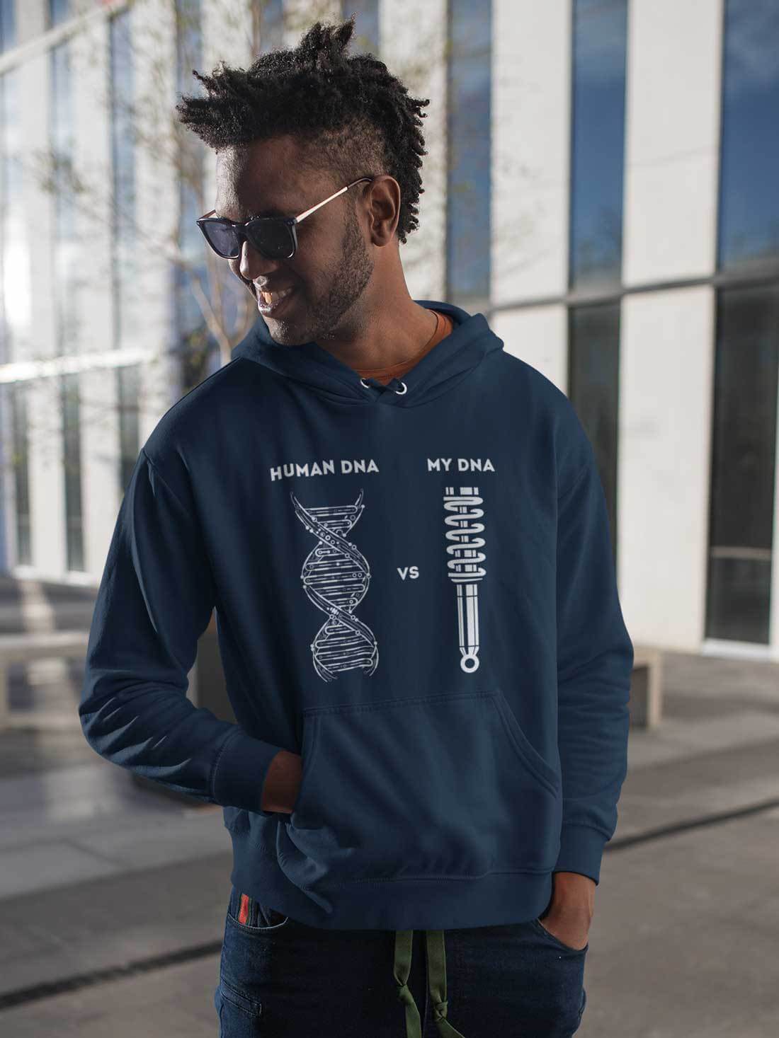 Car Guys DNA Funny Car Enthusiast Hoodie