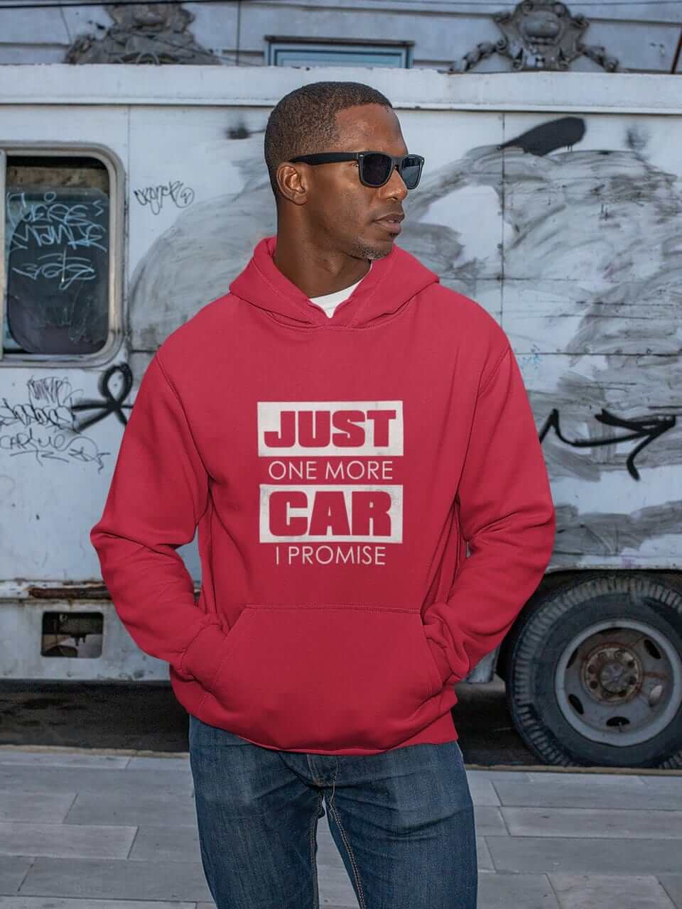 Just One More Car I Promise Funny Car Hoodie