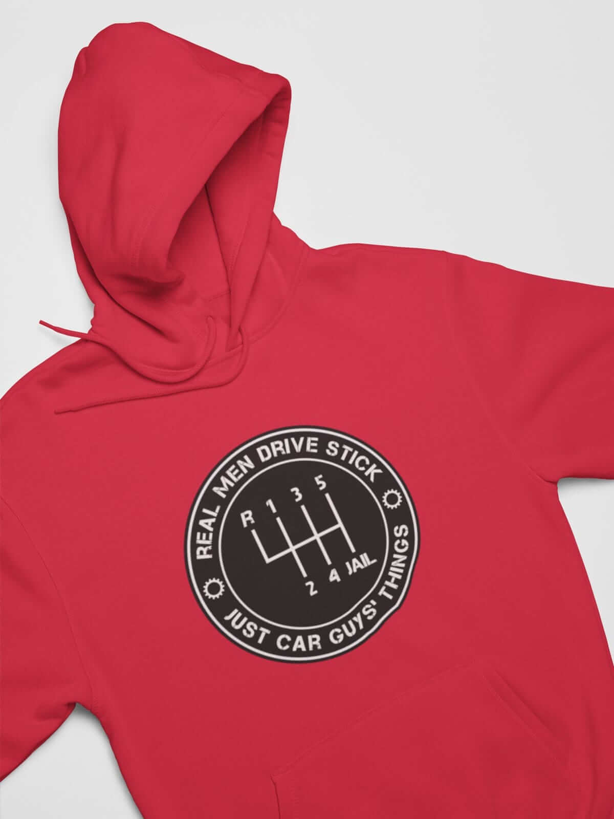 Real Men Drive Stick Funny Manual Car Hoodie