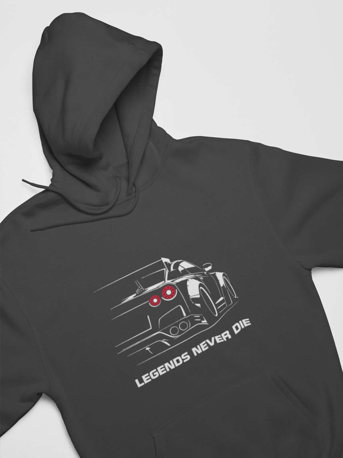R35 GT-R Legends Never Die JDM Car Hoodie