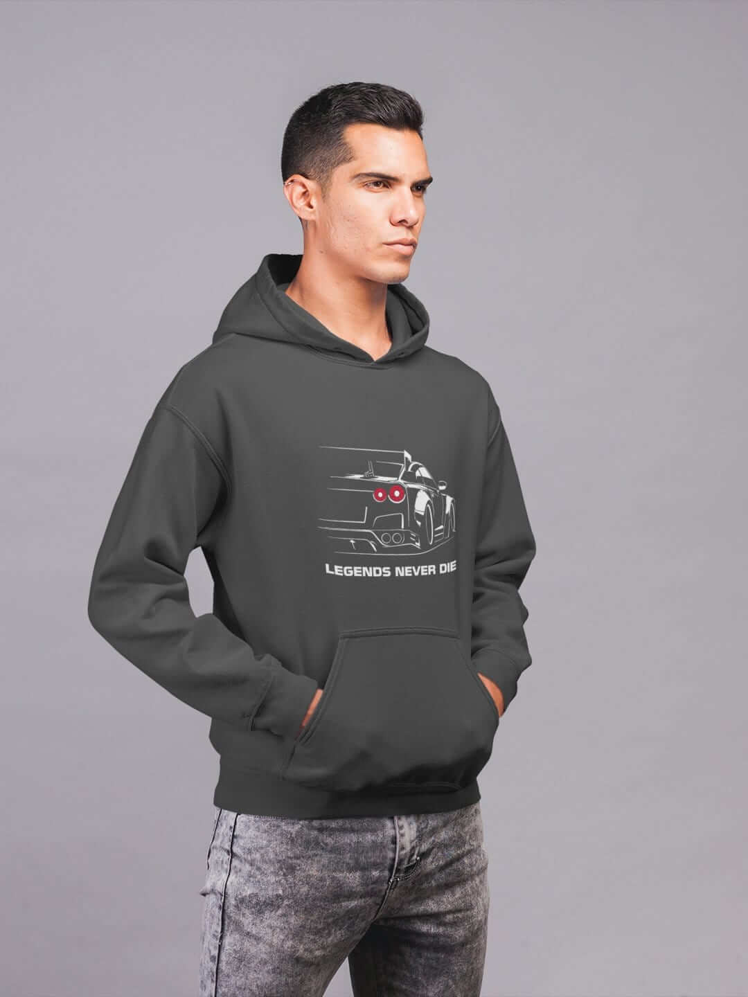 R35 GT-R Legends Never Die JDM Car Hoodie