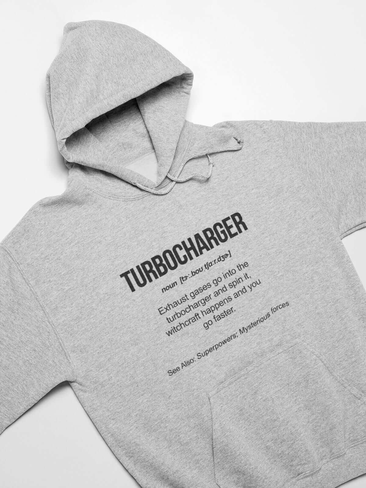 Turbocharger Boost Funny Car Enthusiast Hoodie
