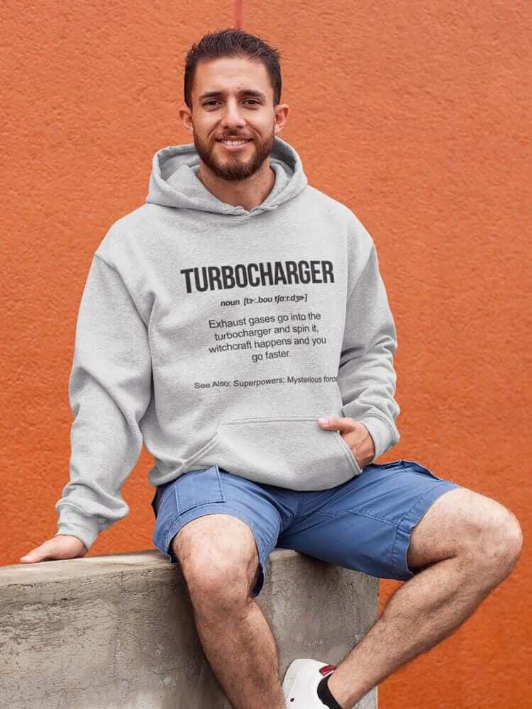 Turbocharger Boost Funny Car Enthusiast Hoodie