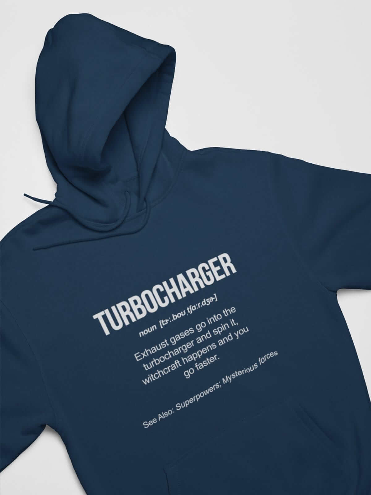 Turbocharger Boost Funny Car Enthusiast Hoodie
