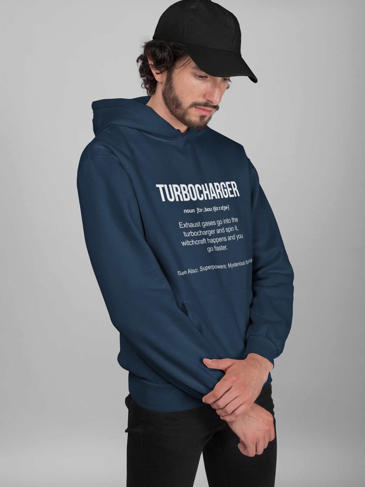 Turbocharger Boost Funny Car Enthusiast Hoodie