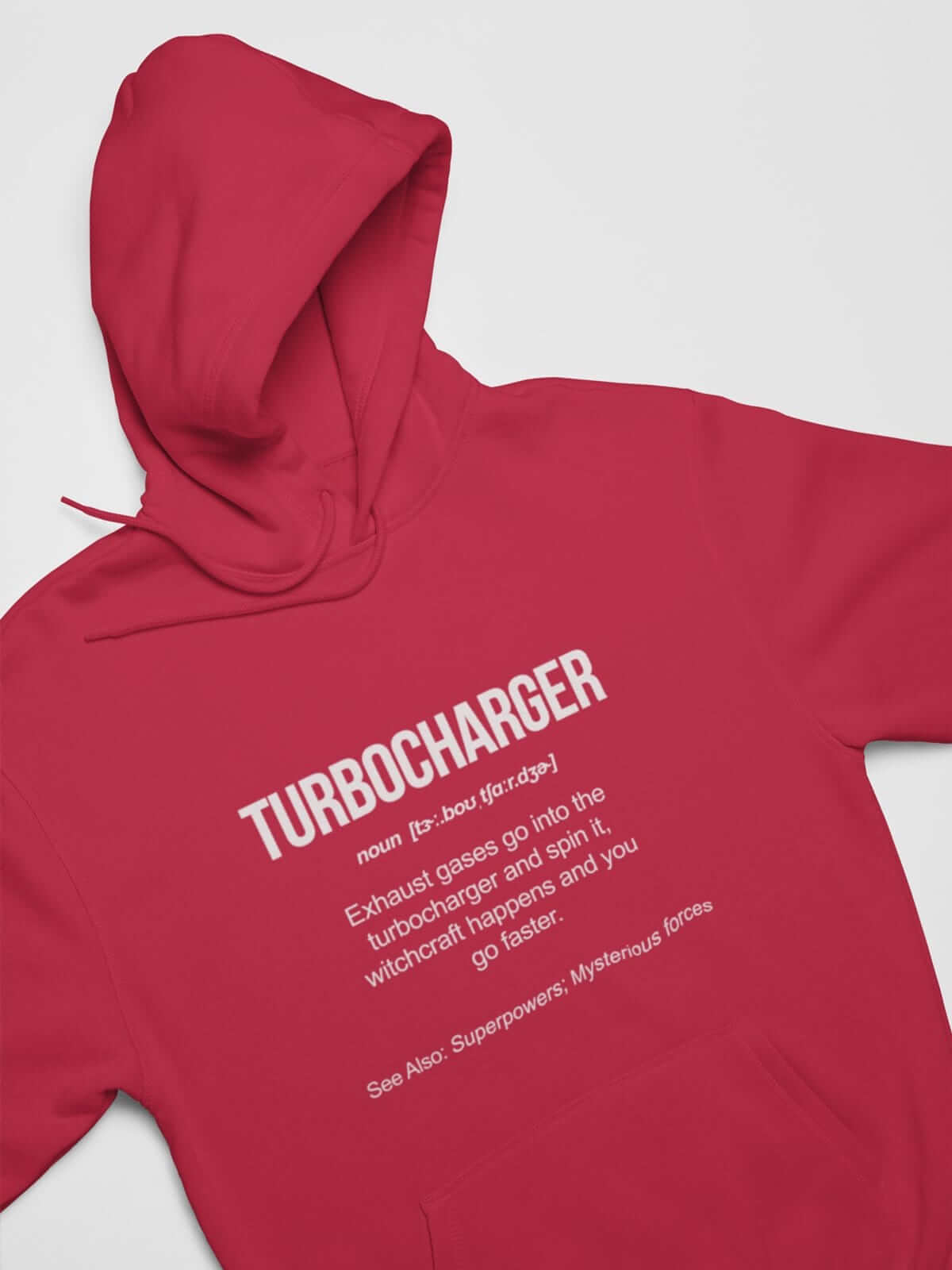 Turbocharger Boost Funny Car Enthusiast Hoodie